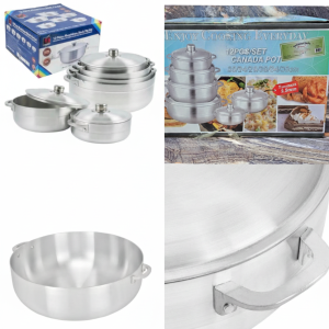 12-piece Aluminum Pot Set