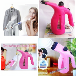 2-in-1 RZ-608 Handheld Garment and Facial Steamer
